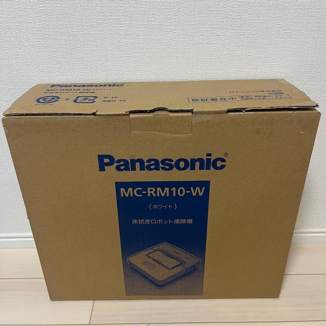 パナソニック ロボット掃除機 水拭き Rollan ホワイト MC-RM10-W