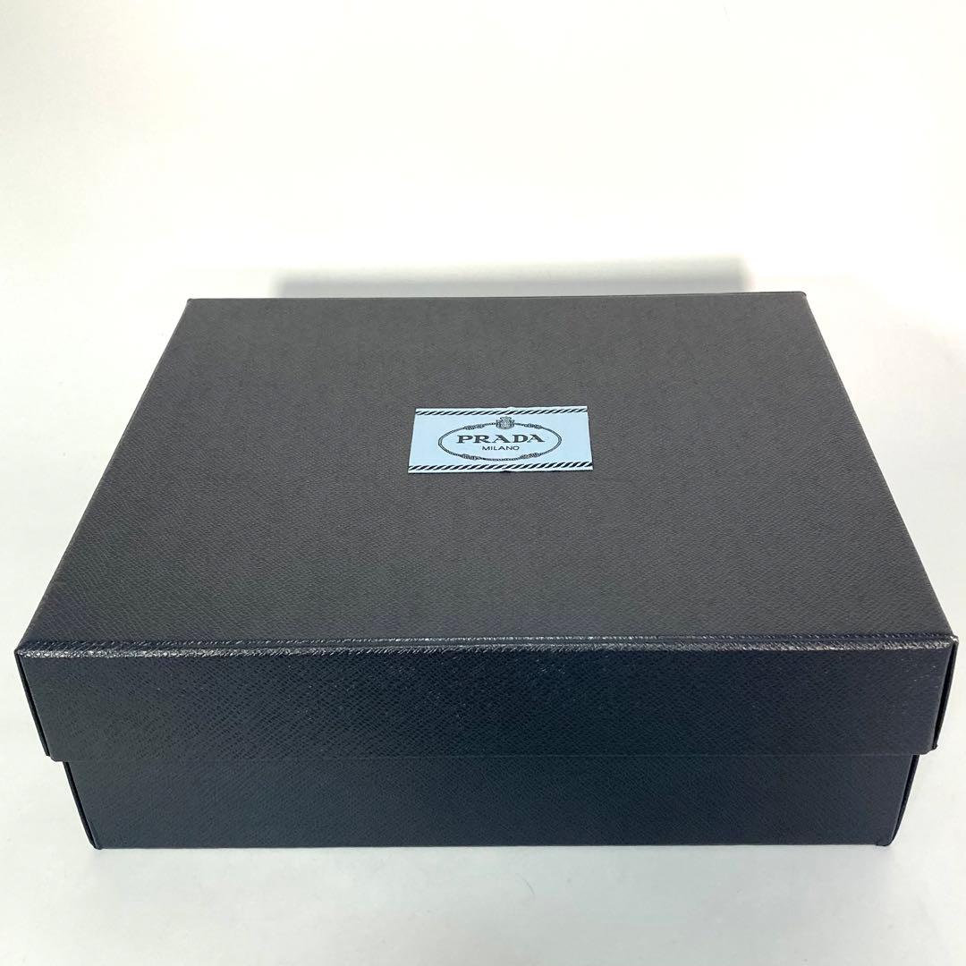 【極美品】 空箱3点セット✨プラダ 特大 空箱 バッグ 財布 リボン