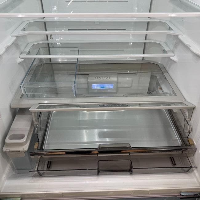 地域限定送料無料　美品 TOSHIBA 東芝 冷凍冷蔵庫 GR-K460FWX