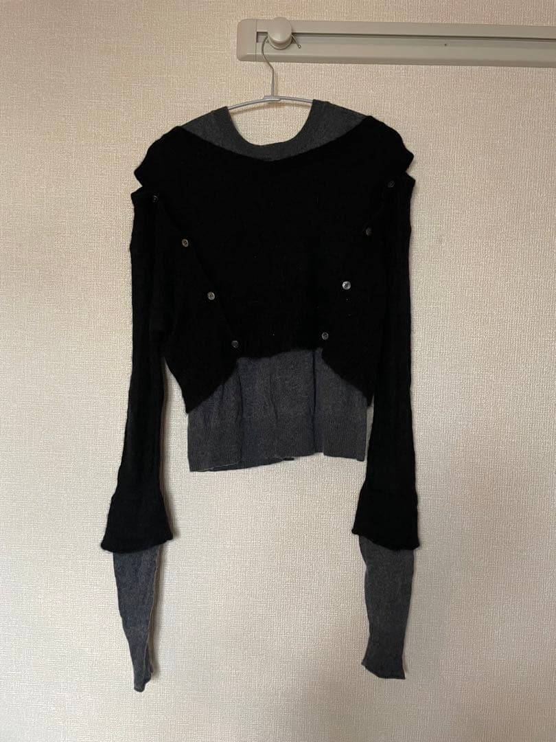 hmmm　prank project ニットカーディガン