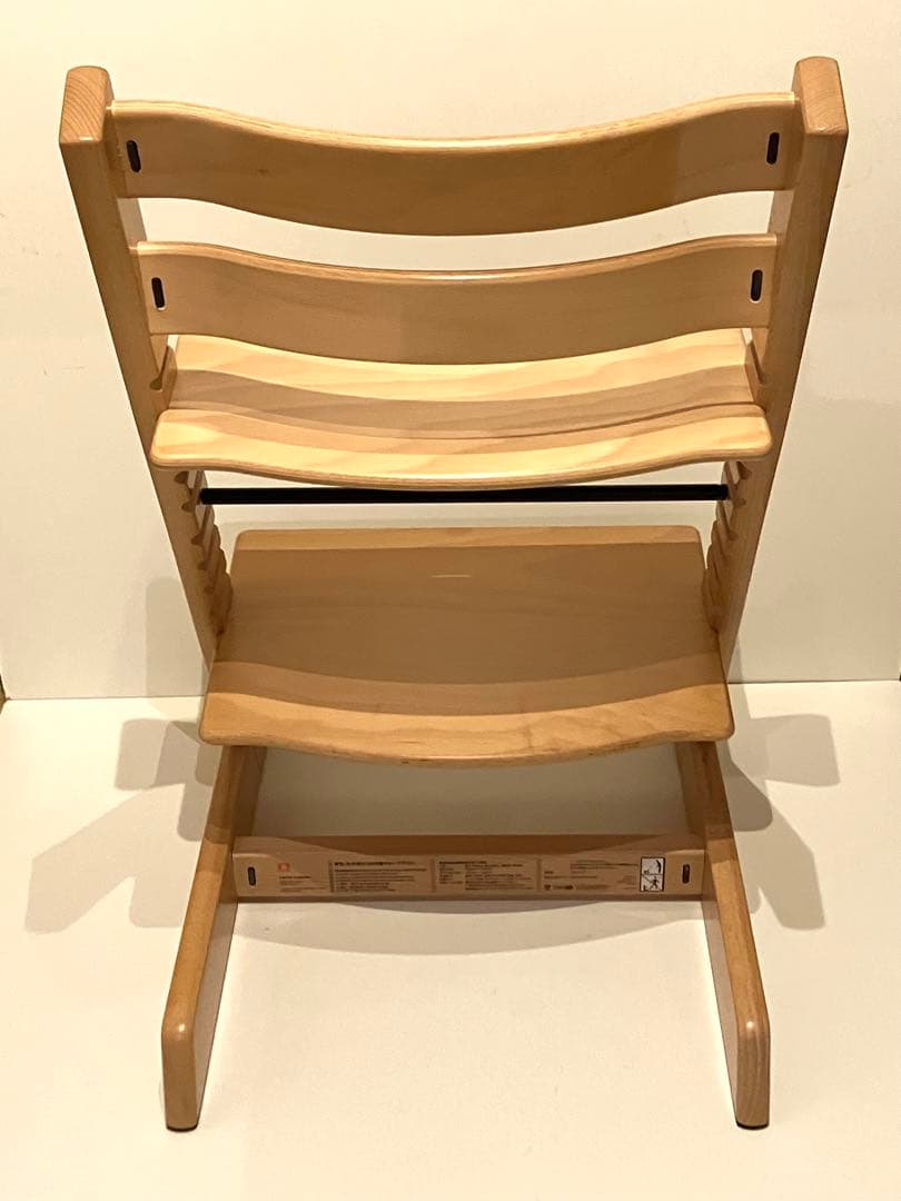 【美品】新型 ストッケ トリップトラップ ナチュラル シリアルナンバー4 ②