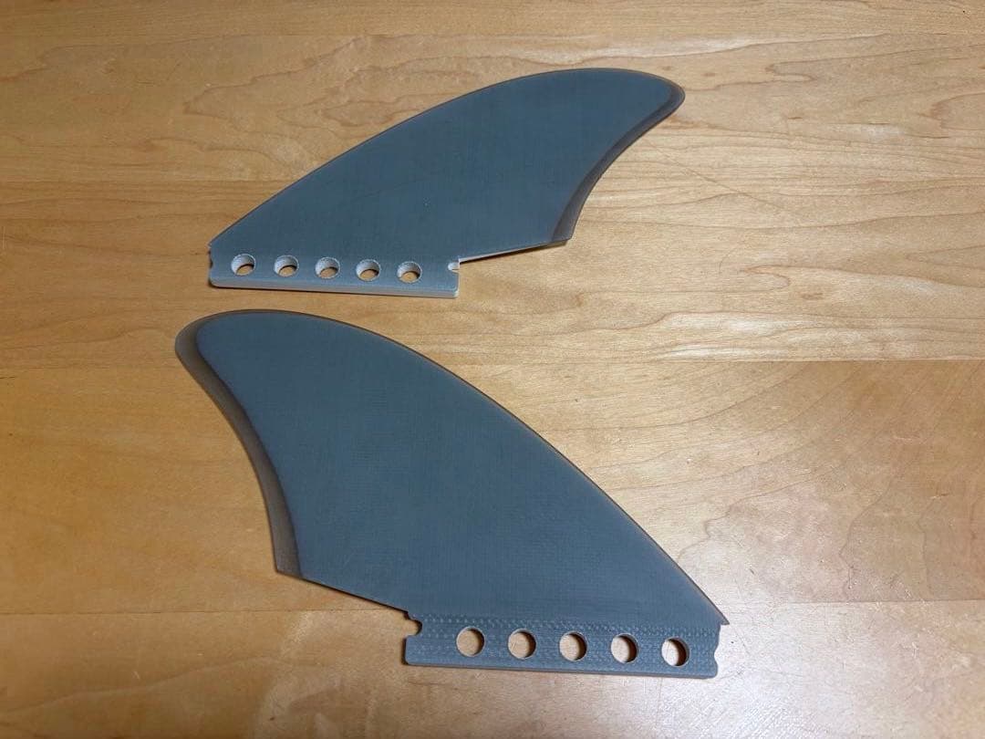 セラミックマン　deadkooks サーフボード　キールフィン 2枚セット