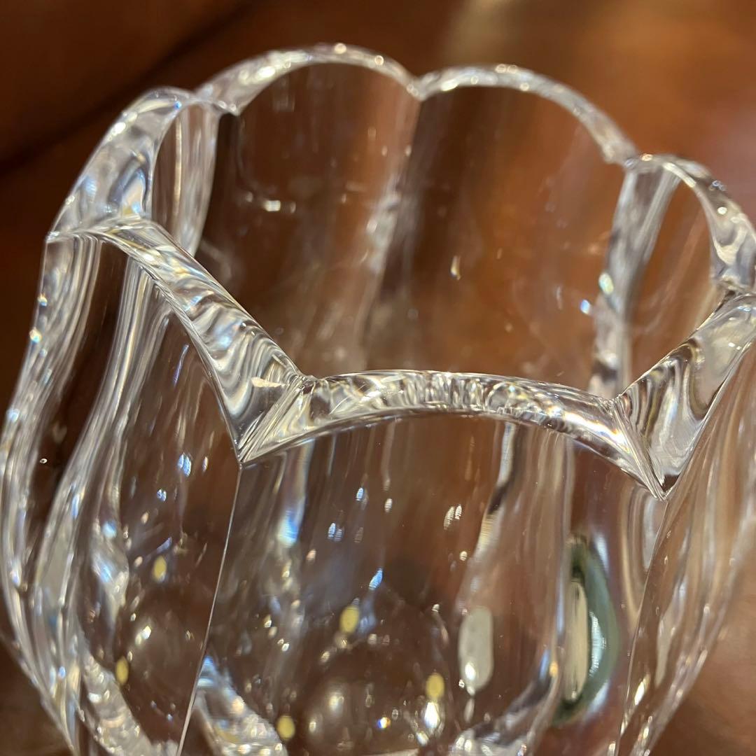 moser フラワーペース 花瓶 チェコスロバキア