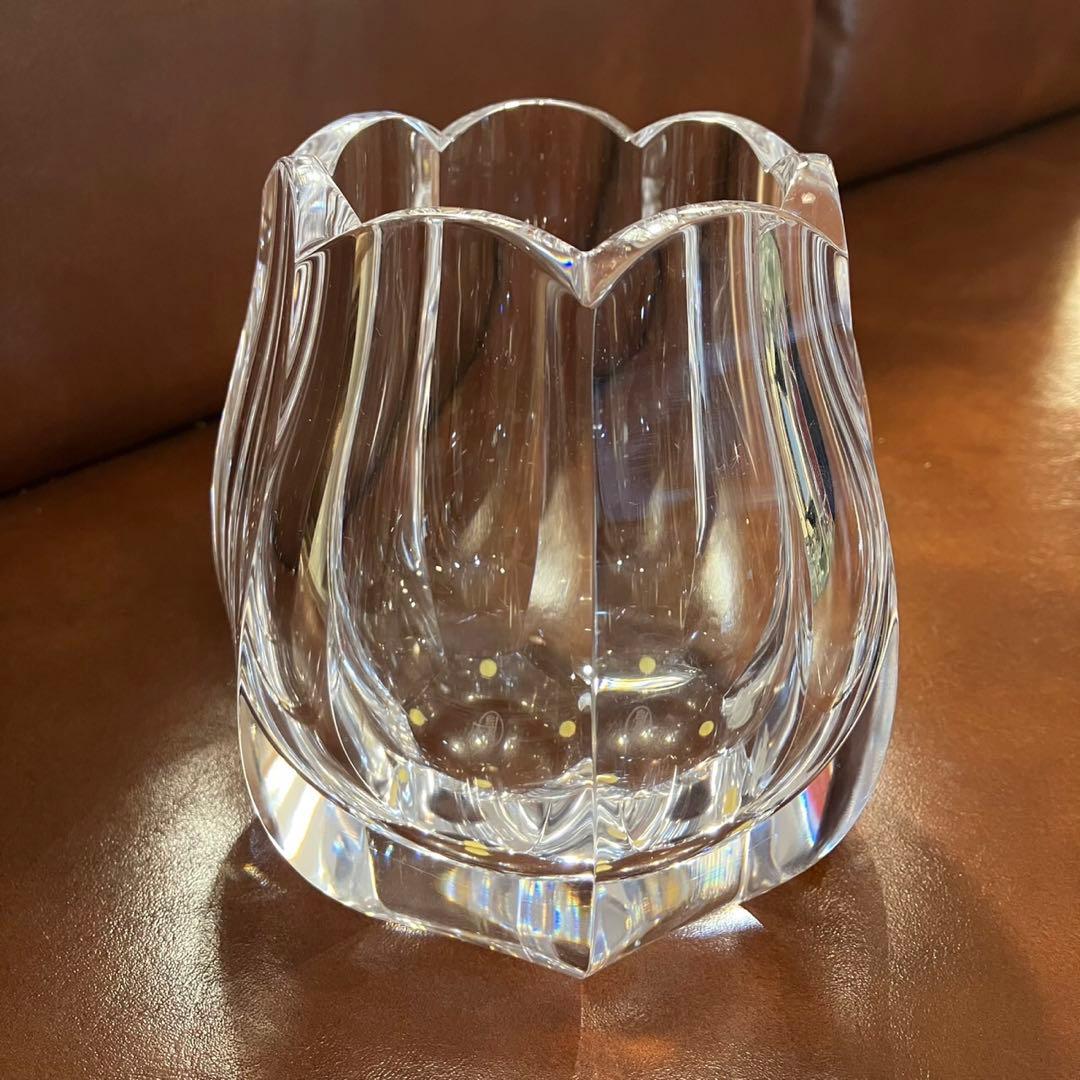 moser フラワーペース 花瓶 チェコスロバキア