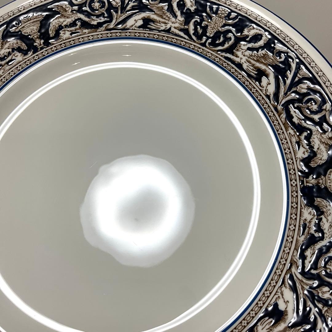 ウェッジウッド フロレンティーン　コバルト　27cmディナープレート　2枚組