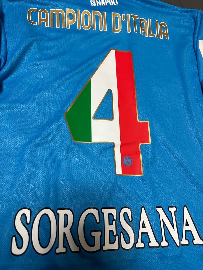 正規品 SSCナポリスクデット限定記念ユニフォーム Lサイズ