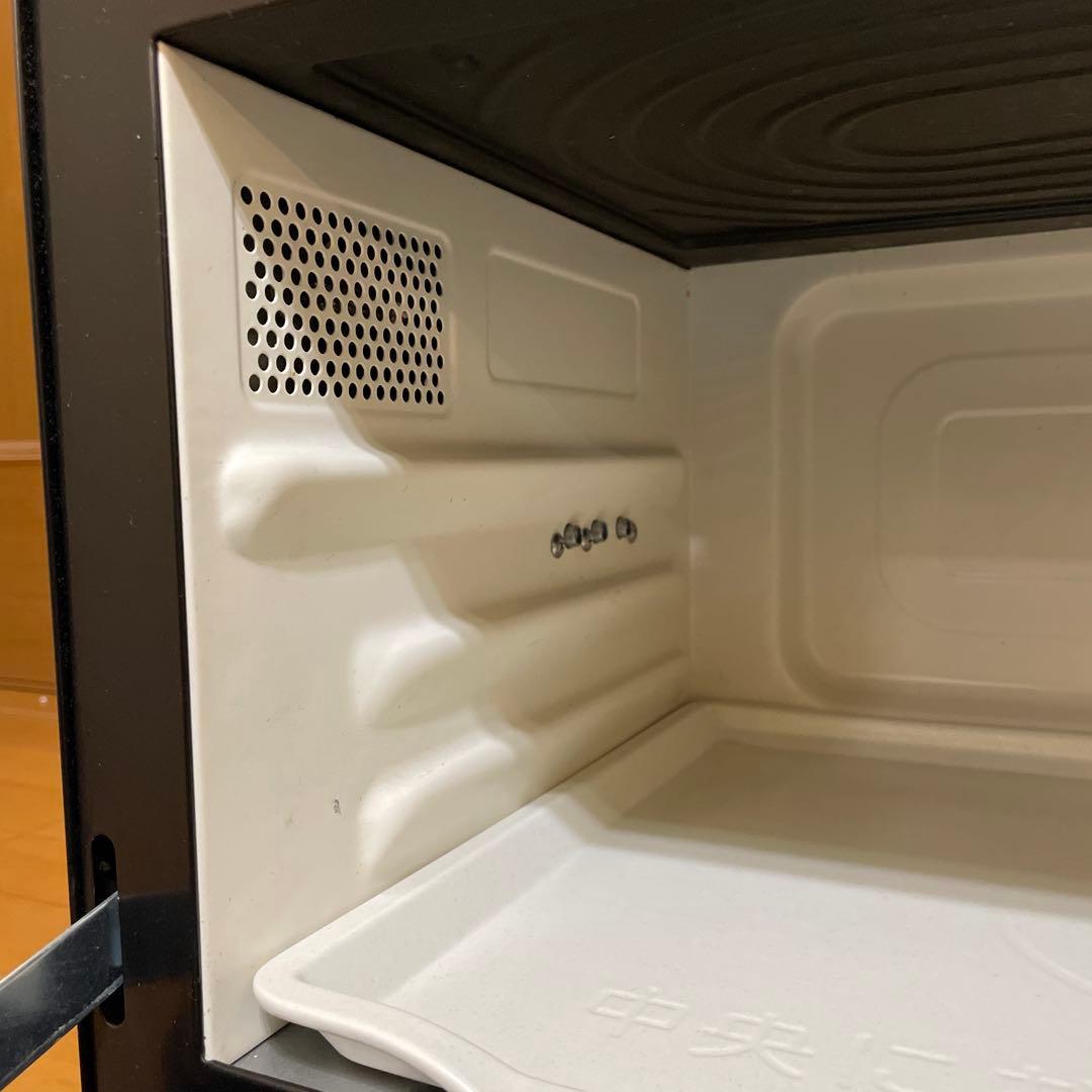 日立 オーブンレンジ 赤黒　MRO-S8Y 2021 ★整備済