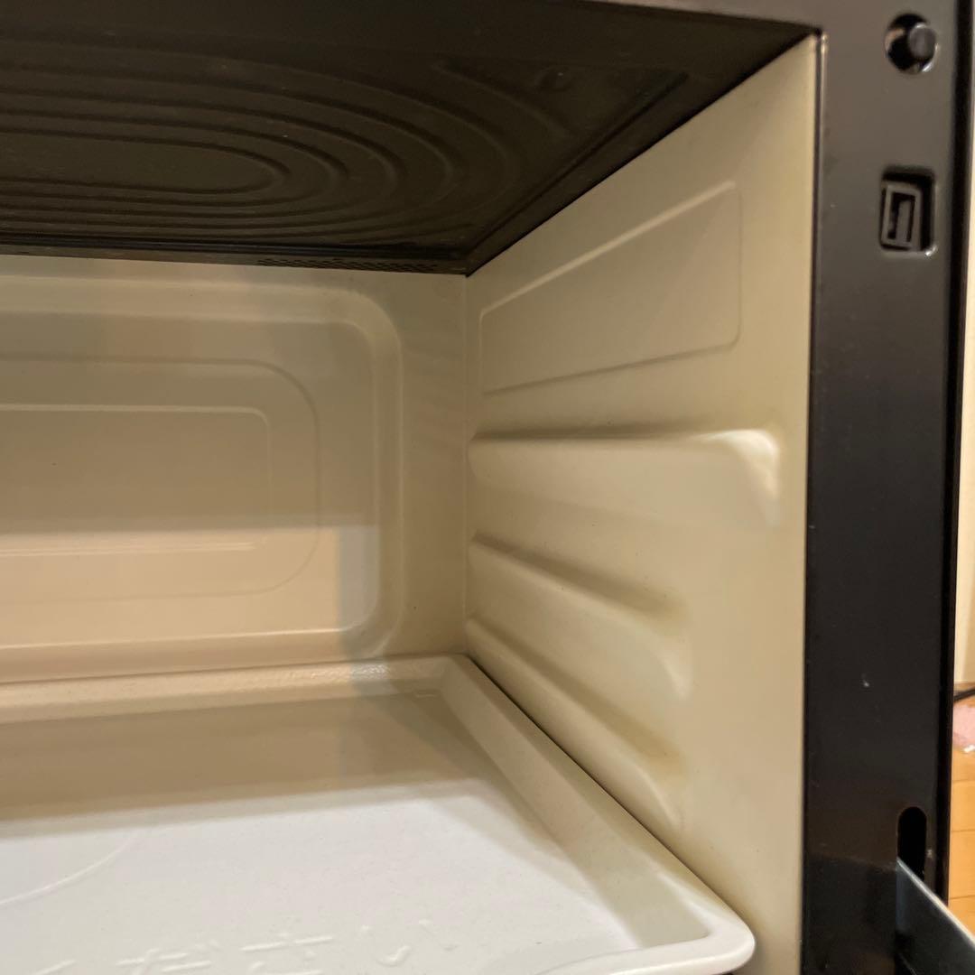 日立 オーブンレンジ 赤黒　MRO-S8Y 2021 ★整備済