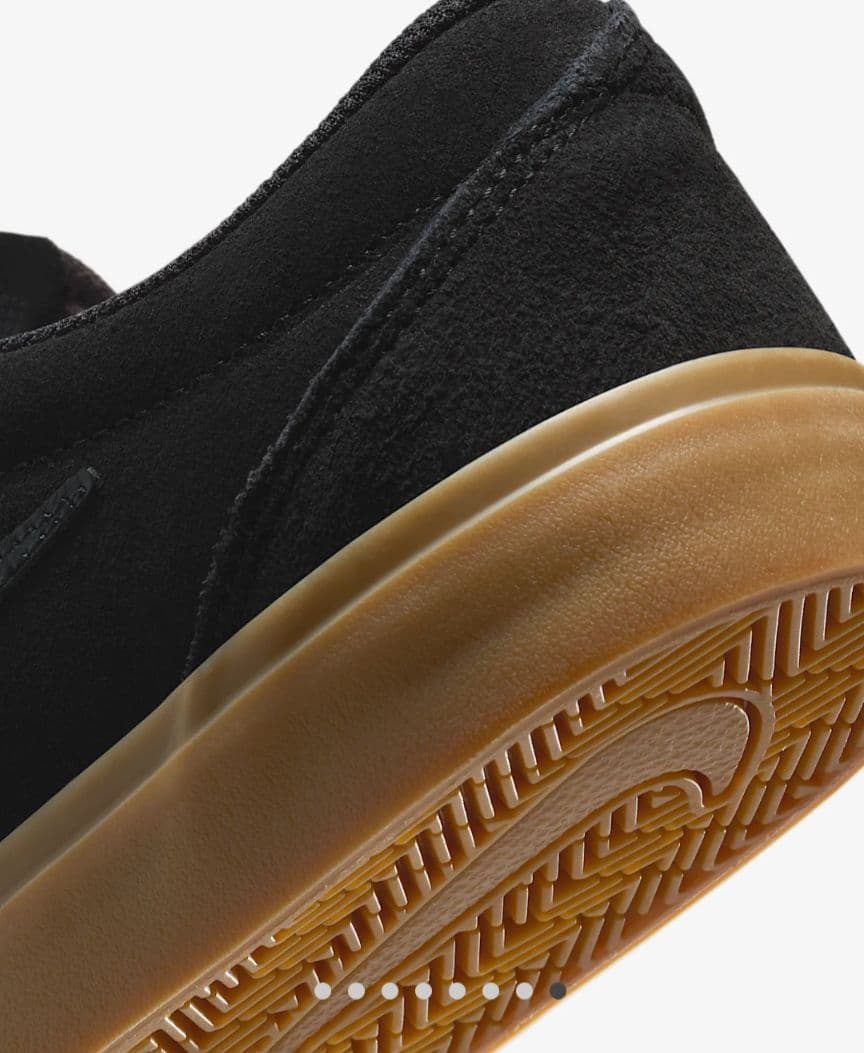 スケートボード NIKE CHARGE SUEDE 003BLK/ANTHRA 28.0cm