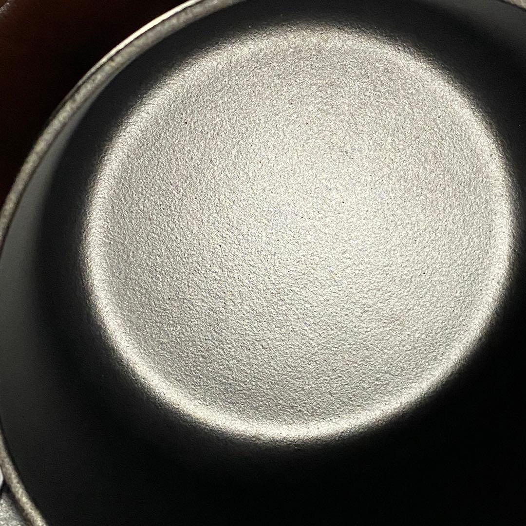 ル クルーゼ　両手鍋 ココット・ロ ンド 14 マットブラック 黒