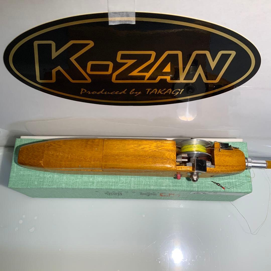 K ZAN 桐電動リール 穂先SS ケース付 No.15