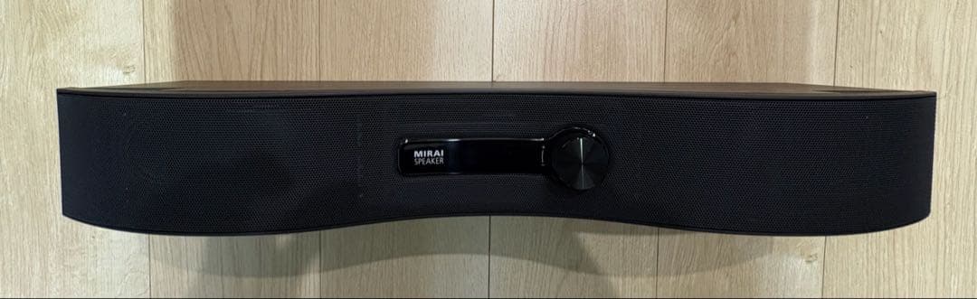 【美品】MIRAI スピーカー ステレオ ブラック