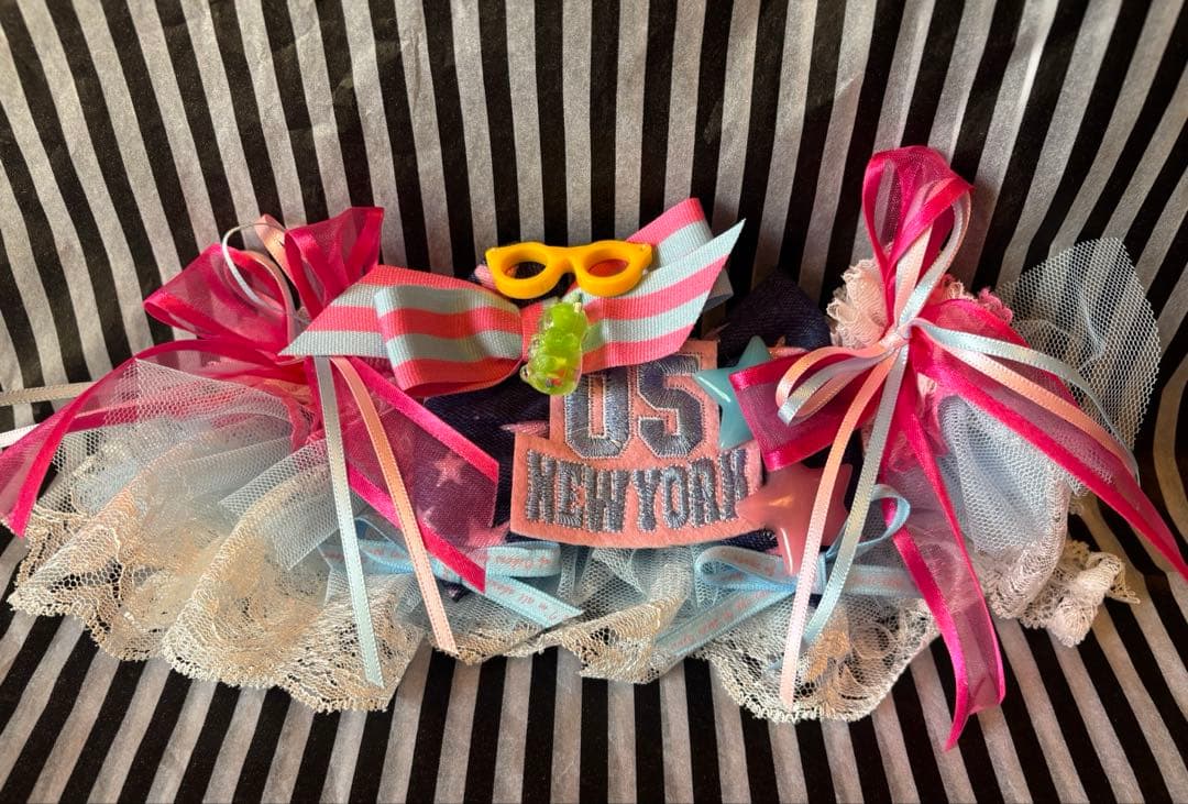 ⑨Parti du Ruban ケープタイプ　ネックアクセサリー　犬用品　写真