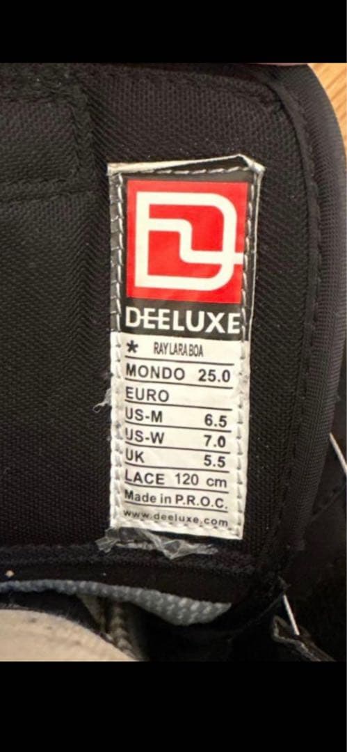 DEELUXE スノーボードブーツ BOAシステム 黒