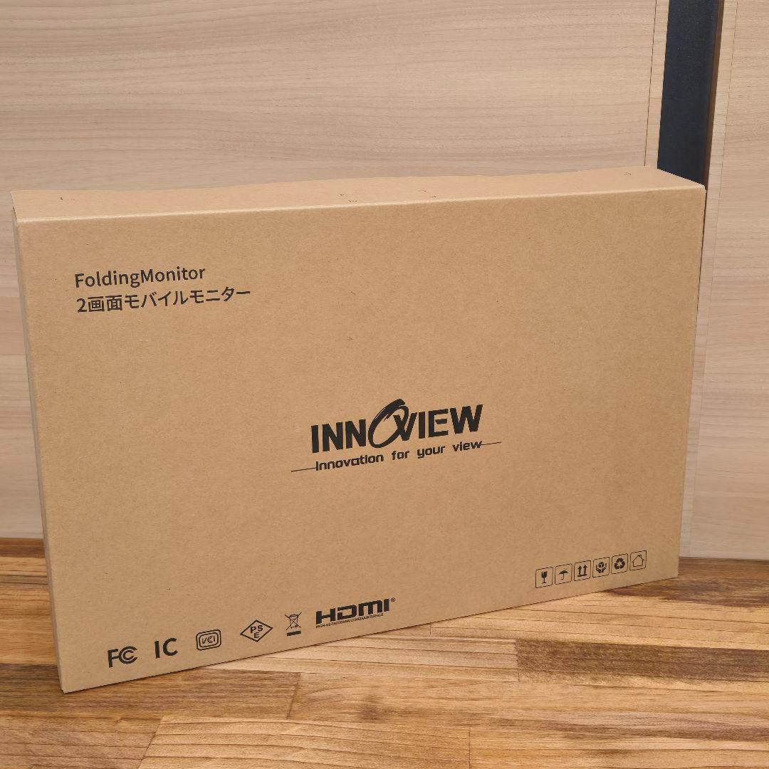 InnoView デュアル 18.5インチ モバイルモニター PM509