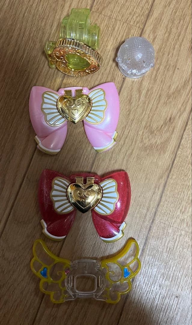 た*キ様 プリパラ サイリウムジュエルマイク ＋ジュエル大量セット　他パーツ付き