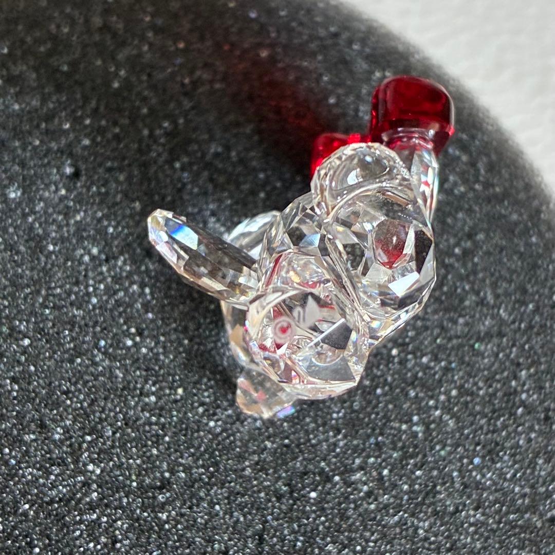 極美品✨スワロフスキー　クリスベア　ナンバーワン　数字　NO.1　誕生日　箱付き