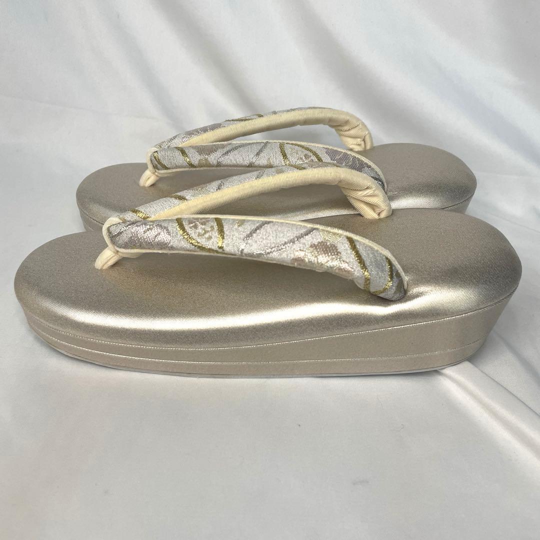 新品　草履　バッグ　セット　訪問着　M 低反発草履　フォーマル系　日本製