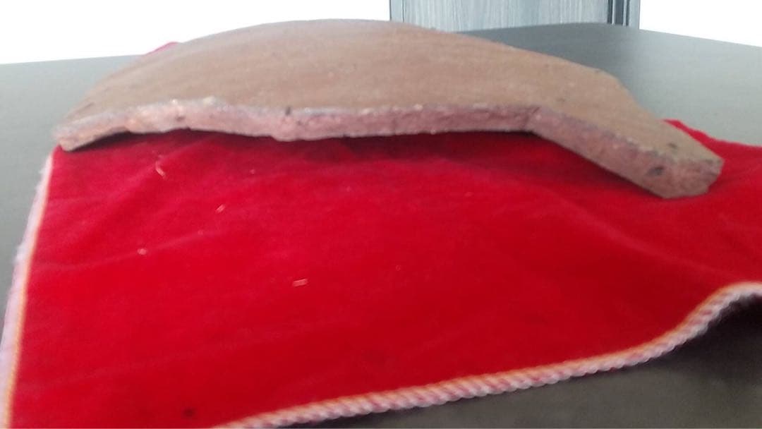 古備前　大甕　古陶　室町時代　酒器　陶板　残欠　伝世品　茶器　花器　茶道具　陶片