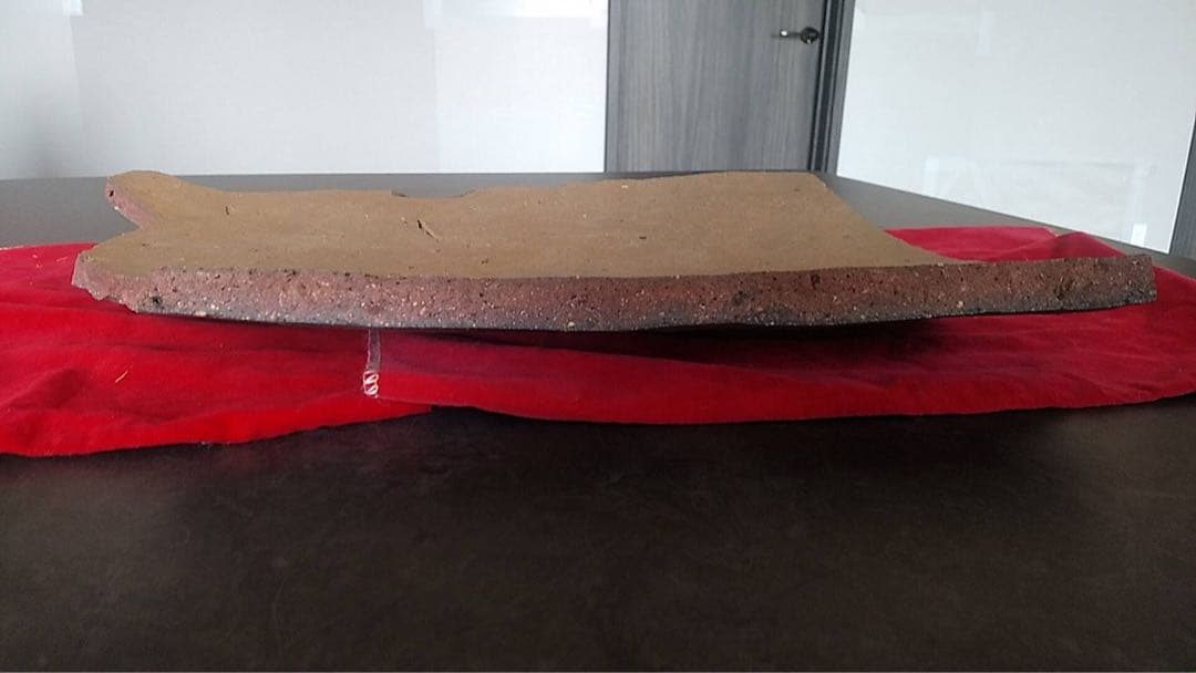 古備前　大甕　古陶　室町時代　酒器　陶板　残欠　伝世品　茶器　花器　茶道具　陶片