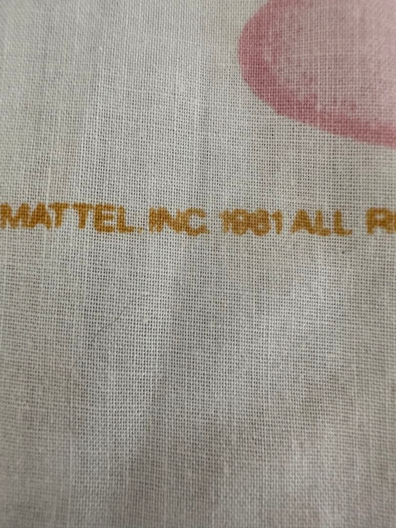 1981年バービーBarbieシーツ古着ヴィンテージ ナイルパーチ　ムチャチャ