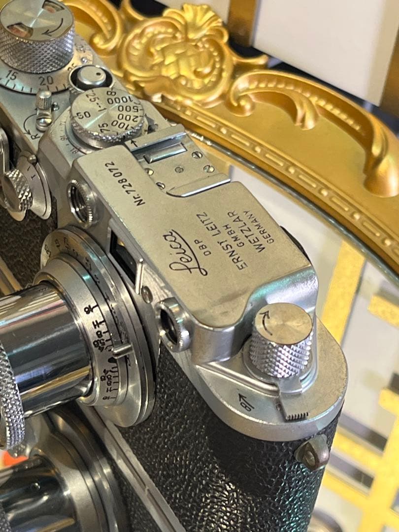 Leica Ⅲf バルナック＋FED Elmar型50mmf3.5