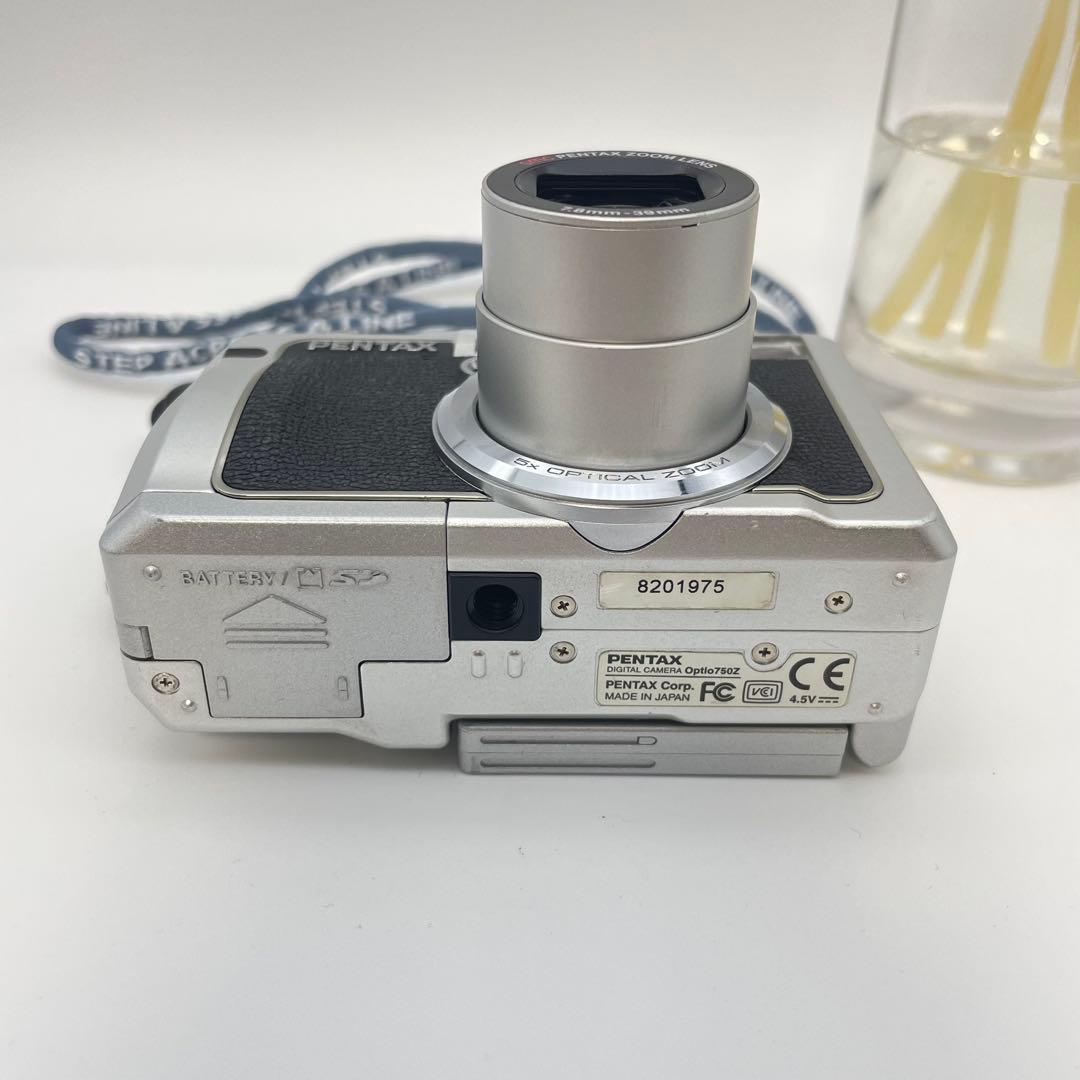 名機 美品✨PENTAX Optio 750Z✨動作確認済 スマホ転送◯ 自撮り