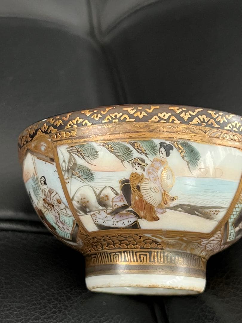 古九谷『龍山造』 赤穂四十七士・茶道具揃え