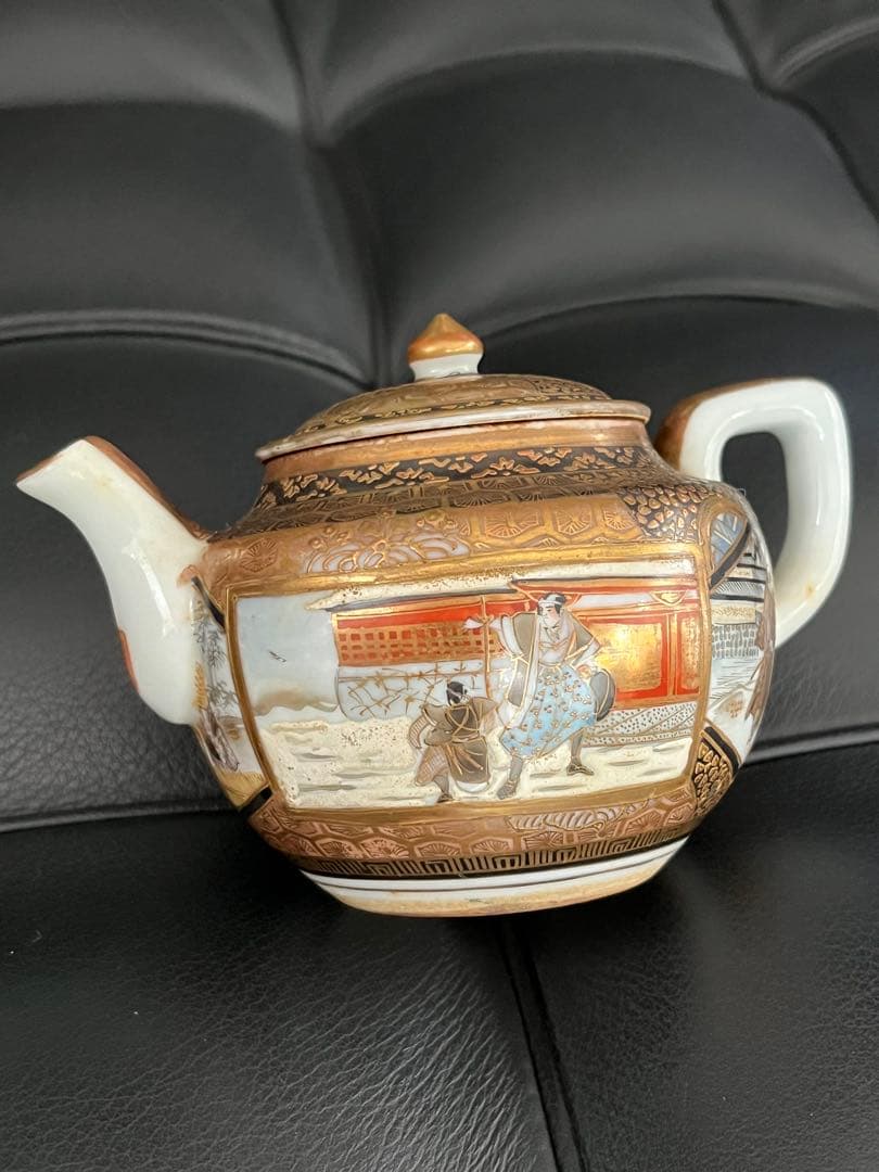 古九谷『龍山造』 赤穂四十七士・茶道具揃え