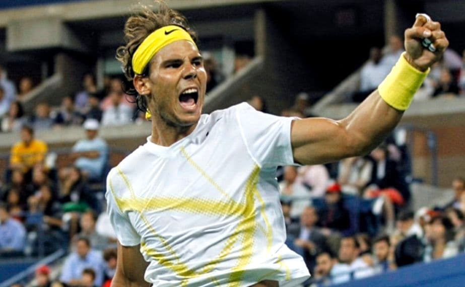 ナイキ ナダル テニス ゲームシャツ(L) RAFA USオープンモデル