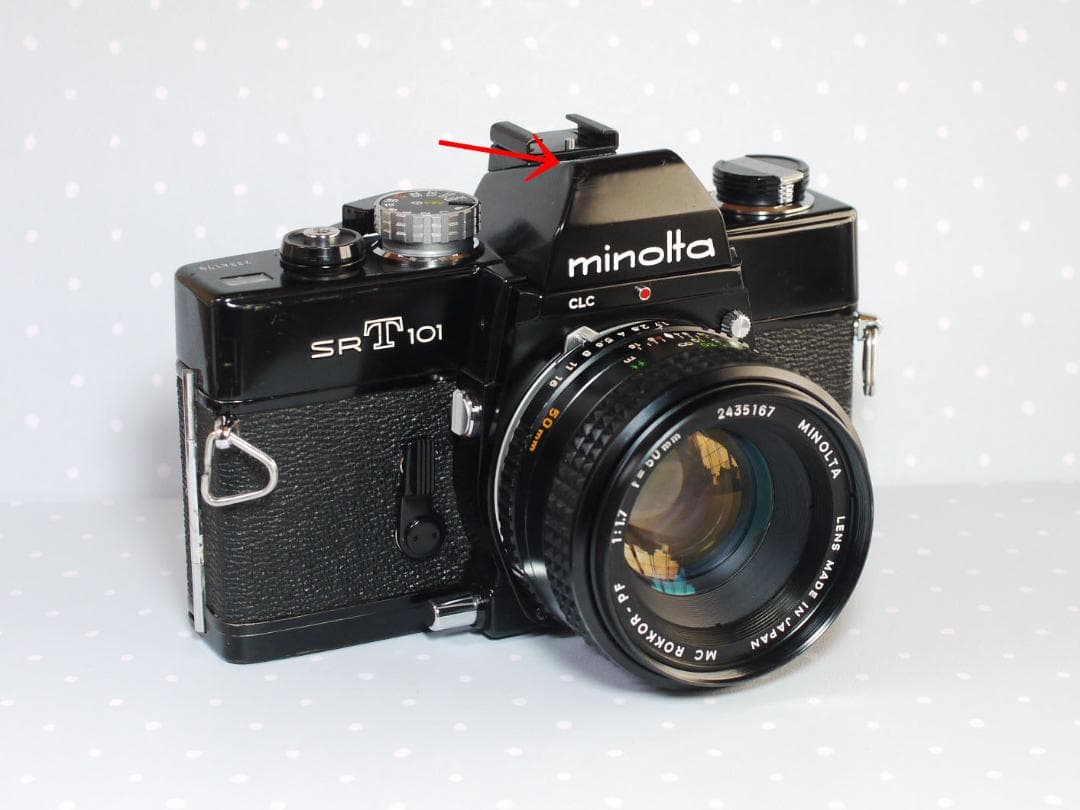 【実写確認済み】ミノルタ Minolta SRT101　ブラック
