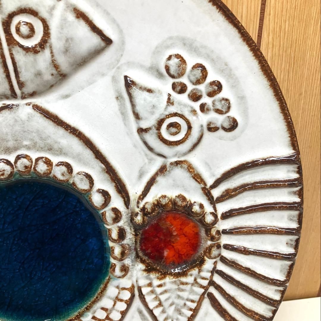 E92 Soholm スーホルム 陶板 孔雀 鳥 デンマーク 北欧