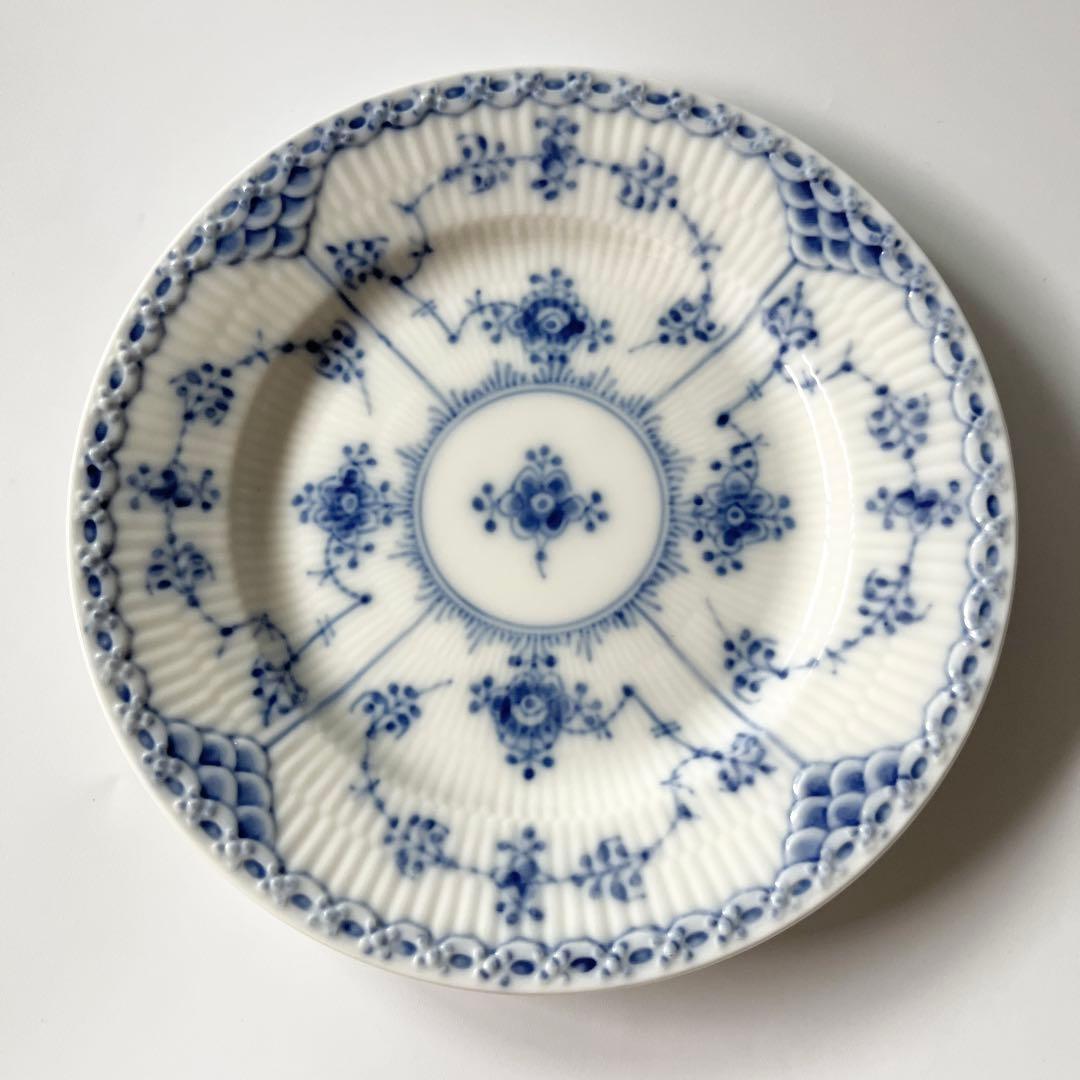 Sarah★ロイヤルコペンハーゲン ハーフレース プレート4枚