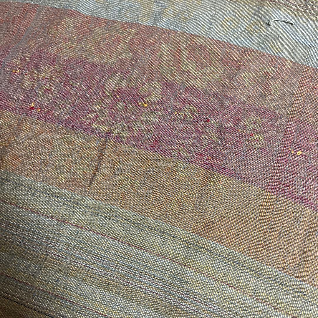 アンティーク ゴブラン織 花柄 テーブルクロス