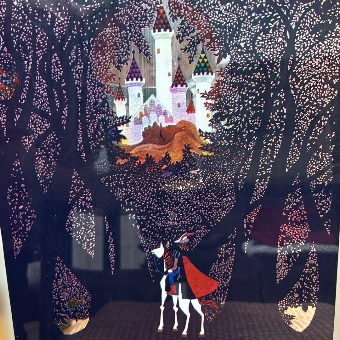 藤城清治パブミラー　　　　　　　　　『眠れる森の美女』