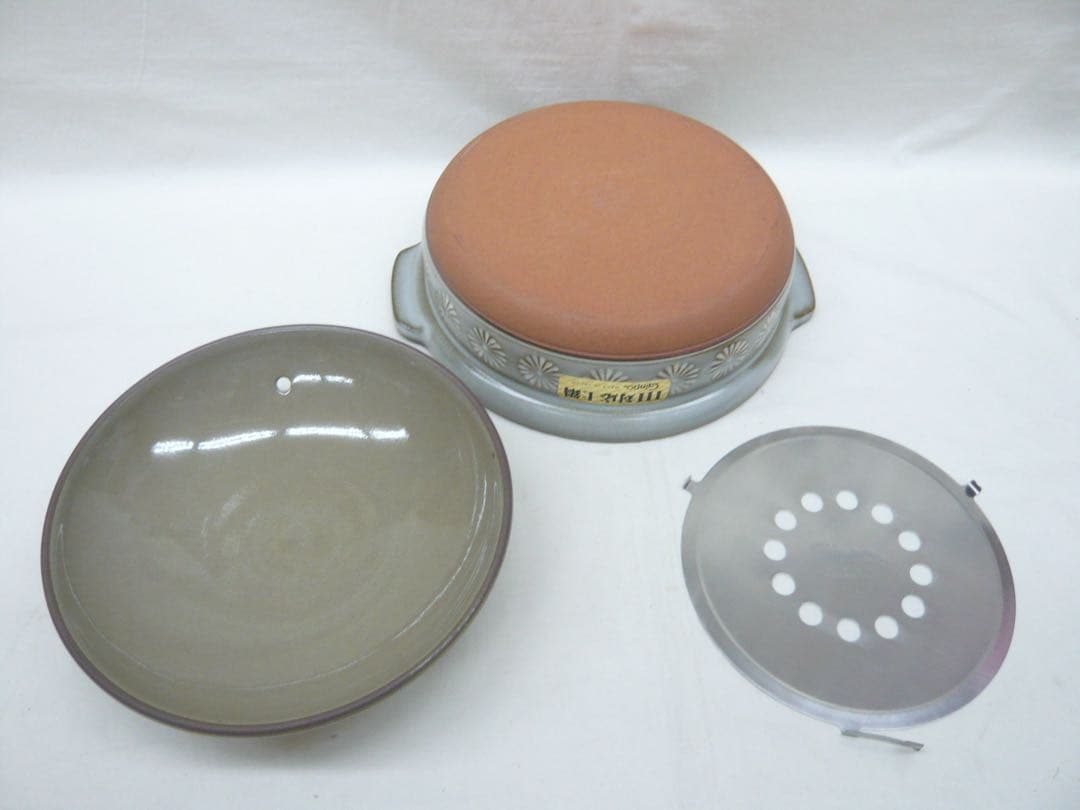 『銀峰 三島 土鍋 7号』萬古焼 日本製 ガス・IH対応