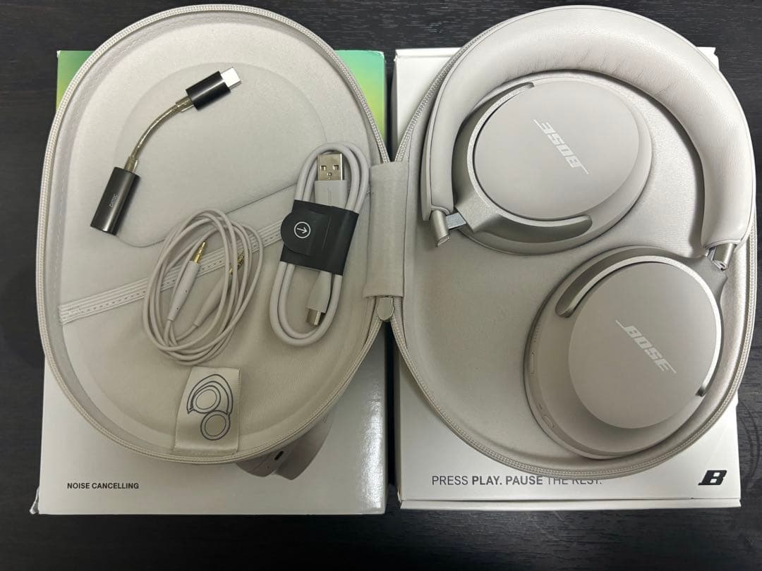 Bose QuietComfort Ultra 初代 ホワイトスモーク おまけ