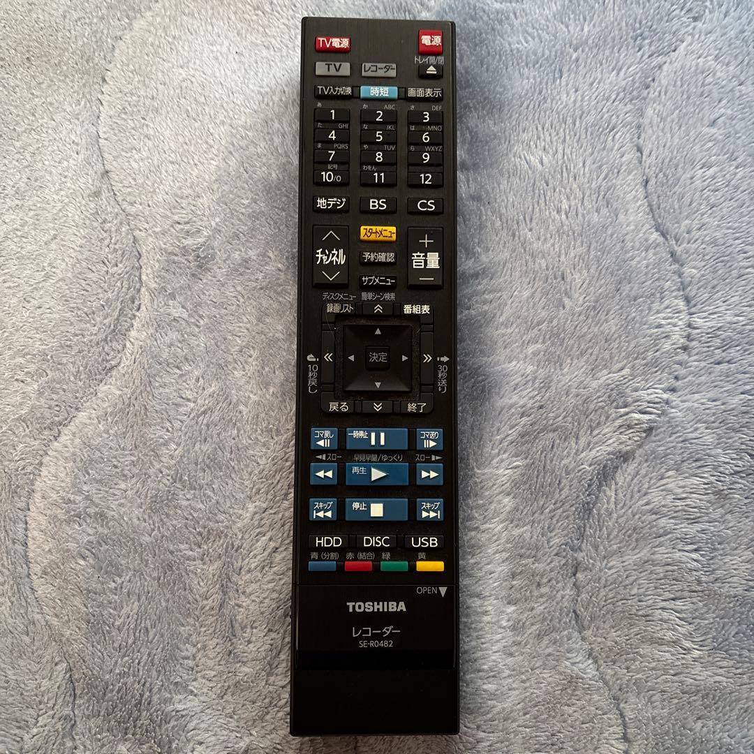 TOSHIBA ブルーレイレコーダー SE-8000S