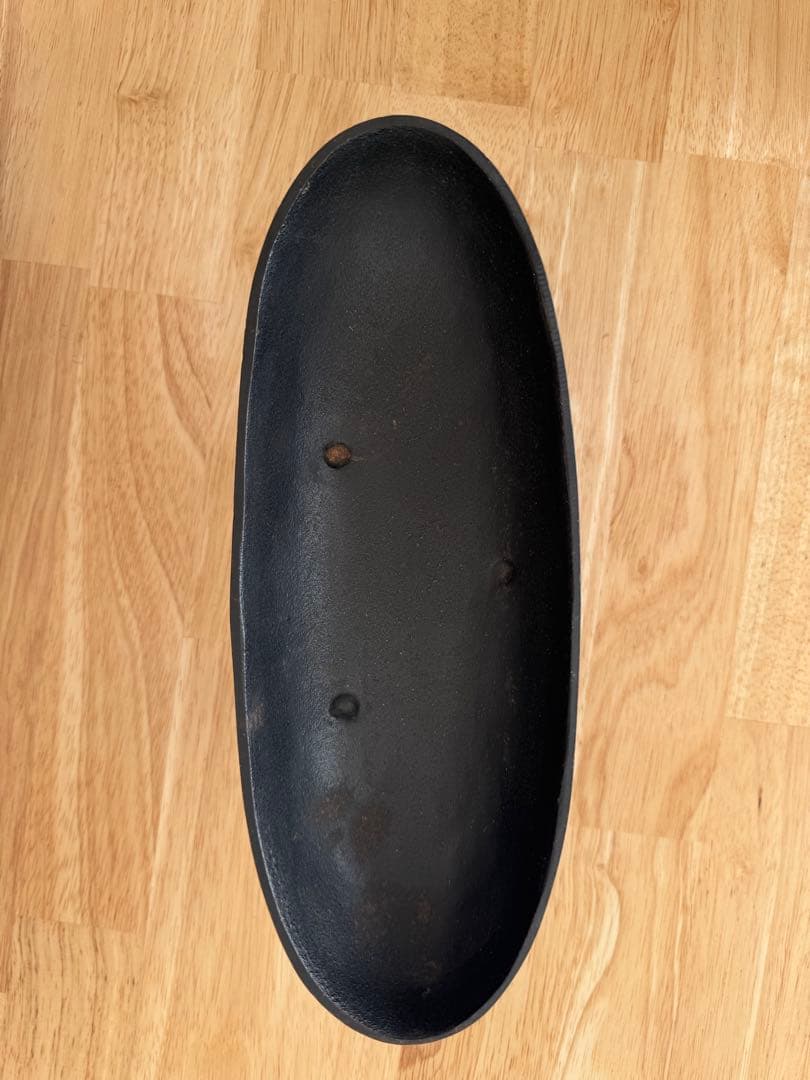 名作 南部鉄器 水盤 三つ足 伝統工芸 印あり