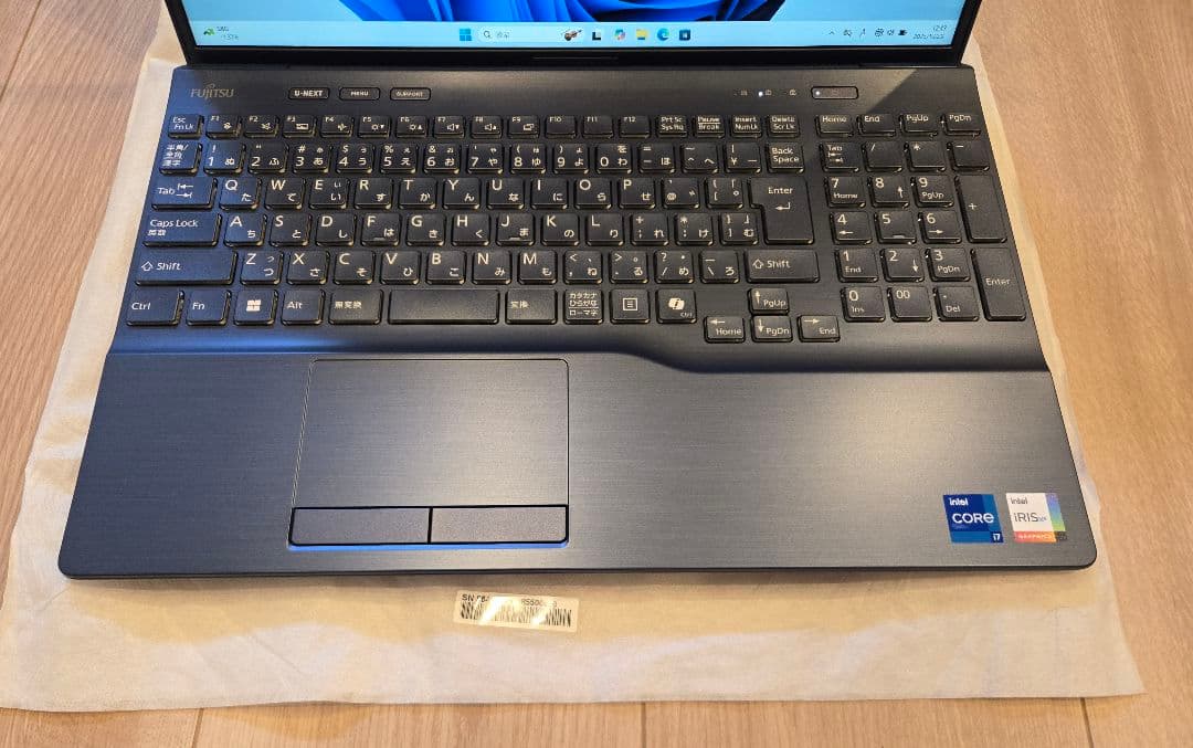 【未使用】FMV LIFEBOOK AH50/K1 2025年モデル i7搭載