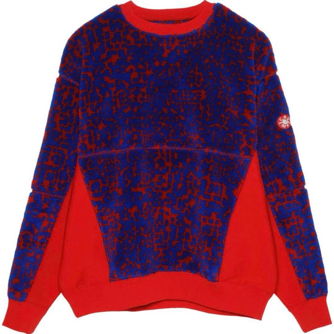 C.E CAVEMPT シーイー NOISE FLEECE CREWNECK L
