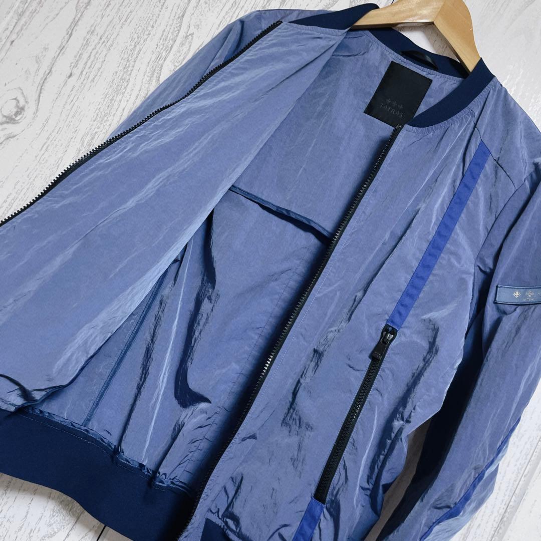 TATRAS タトラス ナイロンジャケット ジャンパー ブルー系 サイズM