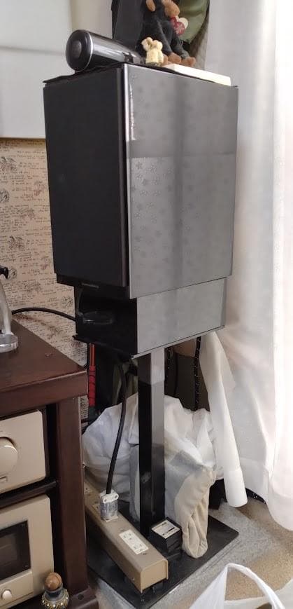 天然黒御影石 極厚オーディオボード●246×170×100● 5面磨き　ペア