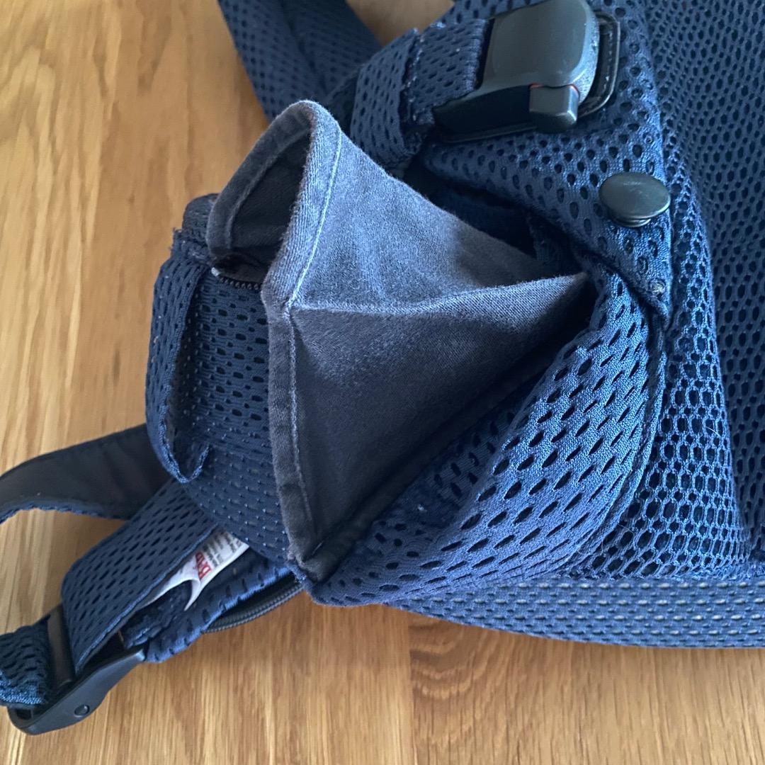 ベビービョルン ベビーキャリアハーモニー 抱っこ紐 メッシュ ネイビーブルー