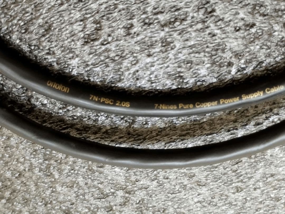ortofon 7N-PSC 2.0XT 電源ケーブル