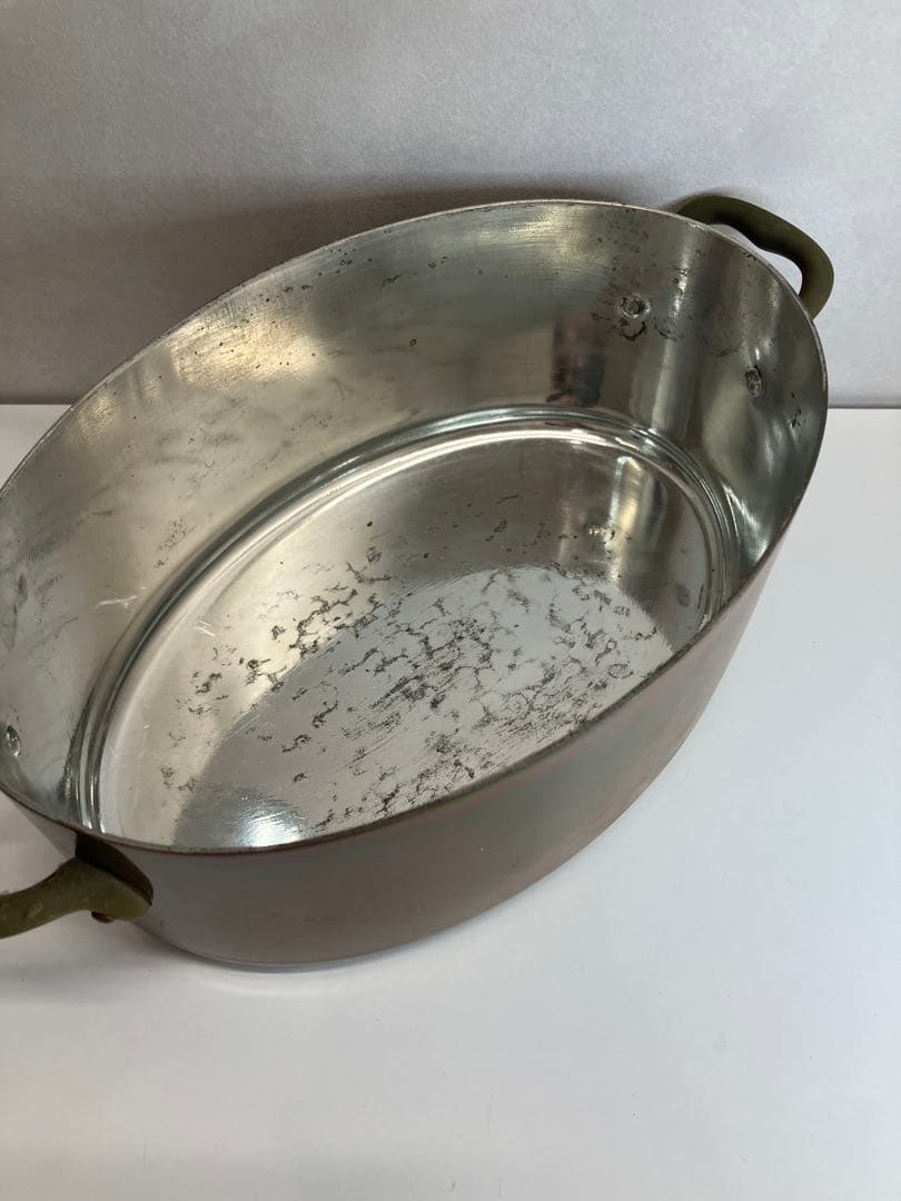 ムヴィエール オーバルココット フランス製 鍋形 調理器具 【A960】