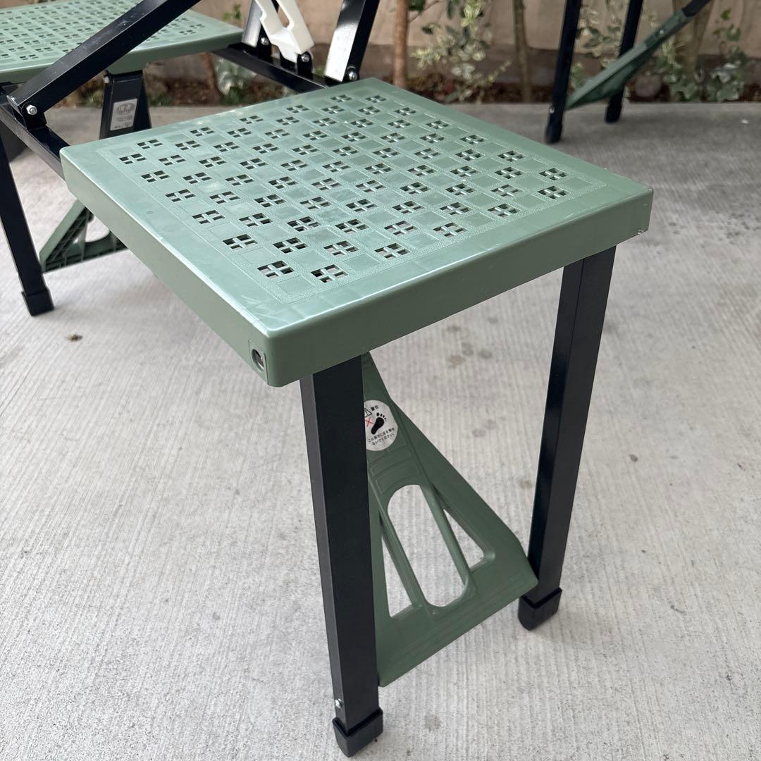 運動会 BBQ 折りたたみテーブル・椅子セット　即日発送可能