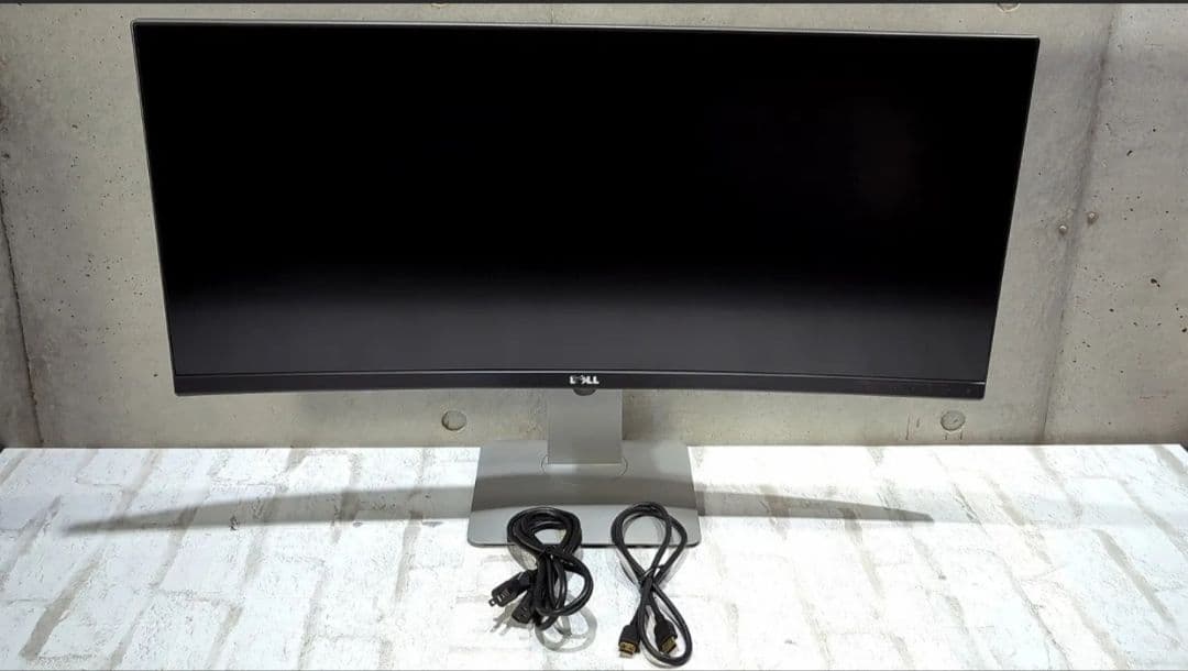 [美品] Dell デル 曲面 モニター 34インチ U3415W IPS