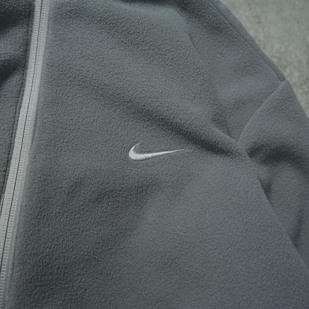 00s y2k NIKE リバーシブル ナイロンジャケット フリース テック短丈