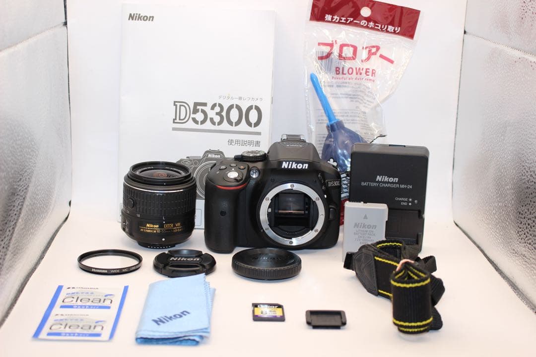★美品★Wi-Fi搭載★ Nikon D5300 自撮り 動画 画面回転　ニコン